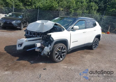 2018 Jeep Compass Limited 4X4 z USA, uszkodzony, nr VIN 3C4NJDCB4JT315699